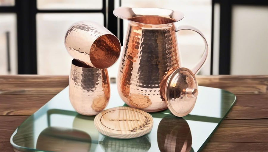 ویژگی های پارچ مسی