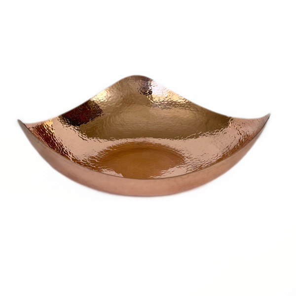 آجیل خوری مسی عمده بدون پایه سه گوش