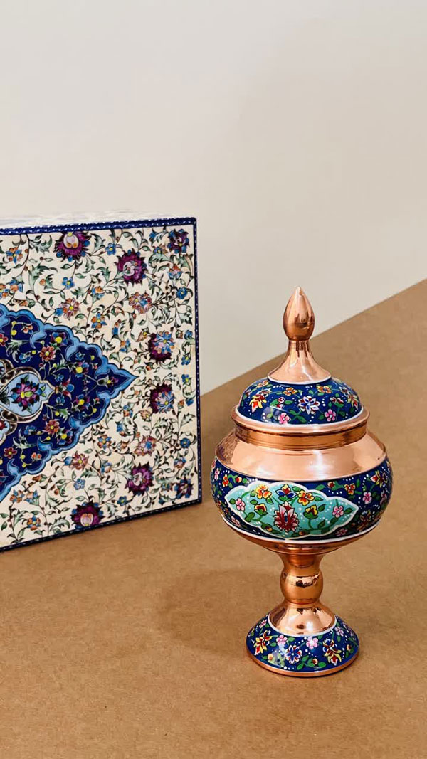 میناکاری روی مس