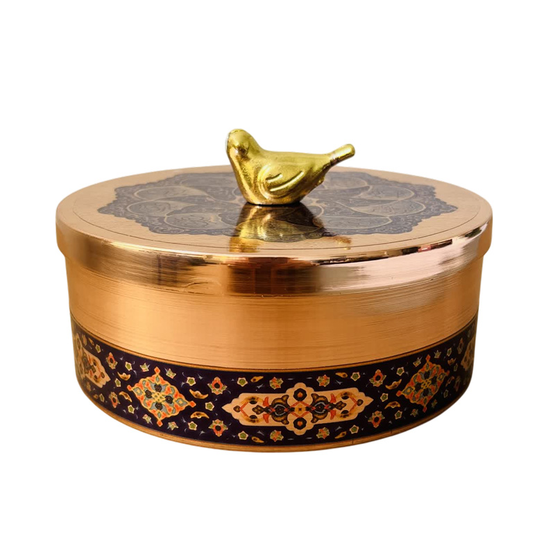 شکلات خوری مسی نقش دار عمده