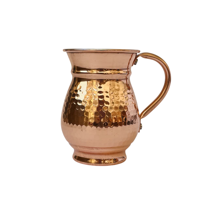 لیوان مسی ترک دسته دار
