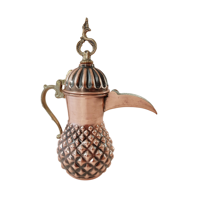 دله عربی مسی سه بعدی سیاه قلم